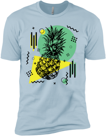 90's Pineapple Unisex Premium Short Sleeve T-shirt - Grandpa Shark T Shirt (480x480)