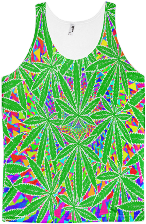 Reefer Madness Pot Leaf Men's / Unisex Tank Top,men's - T-shirt (480x480)
