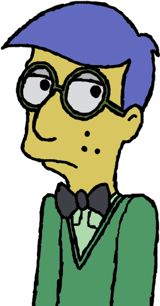 A Young, Blue Haired Lawyer To Be By Escarlatafox - Lawyer (487x650)