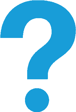 Questions Icon Question Mark Icon - Blue Question Mark Icon (417x417)
