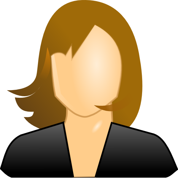 Female User Icon Png (600x601)