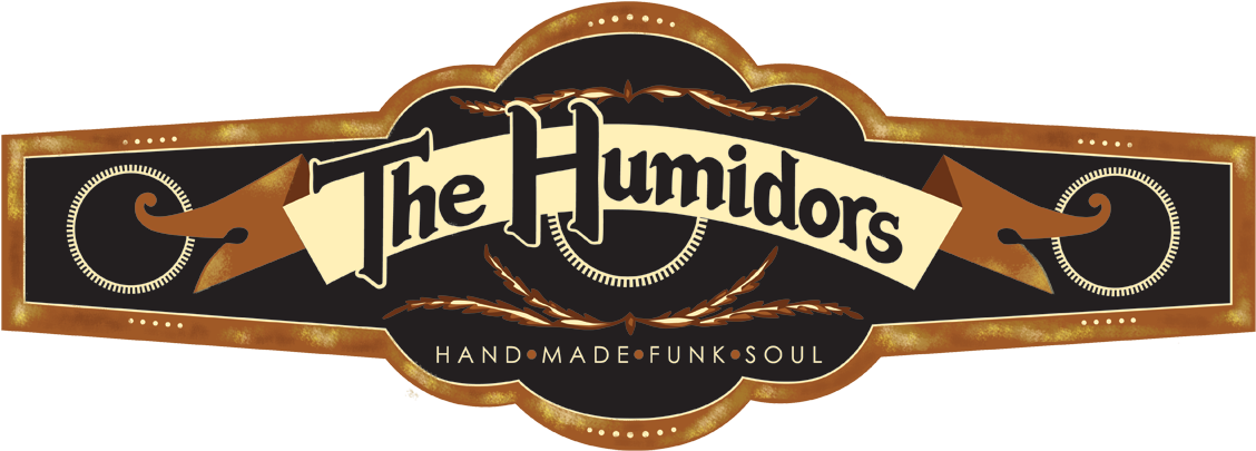 The Humidors Band Logo Design - Label (1200x494)