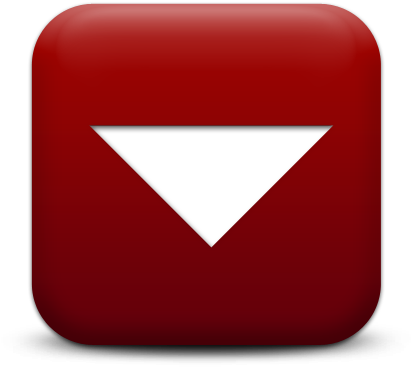 Down Arrow Image - Red Twitter Icon (512x512)