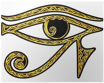 Poster Occhio Di Horus - Eye Of Horus (400x400)