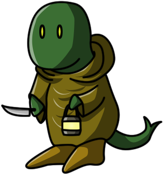 Chocobo Mog Tonberry Cactuar Bomb Final Fantasy Illustration - Moogle (343x388)