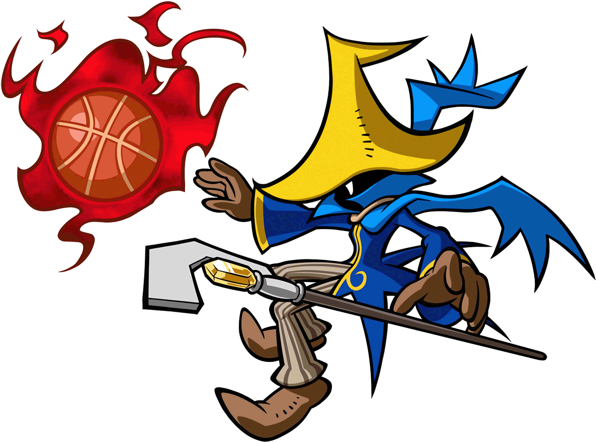 Mario Hoops 3 On - Black Mage Mario Hoops (1214x900)
