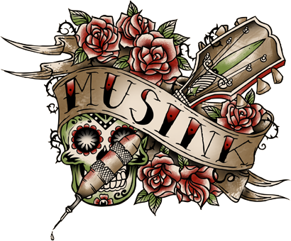 Convention Dates Powerline Tattoo - Logo Tatto Psd (410x340)