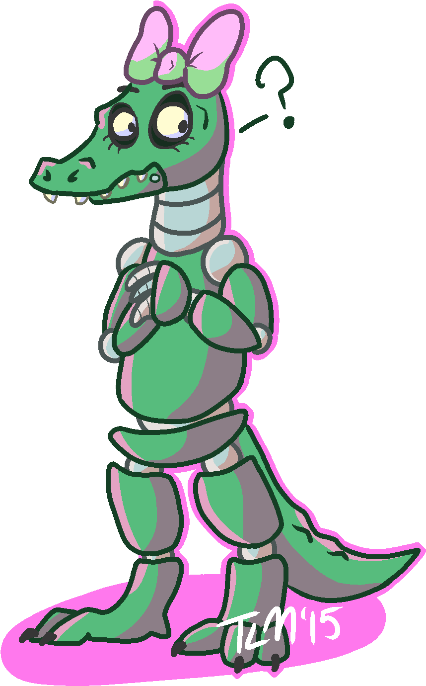 Crocodile Animatronic By Threelegmeg Crocodile Animatronic - Cartoon (994x1510)