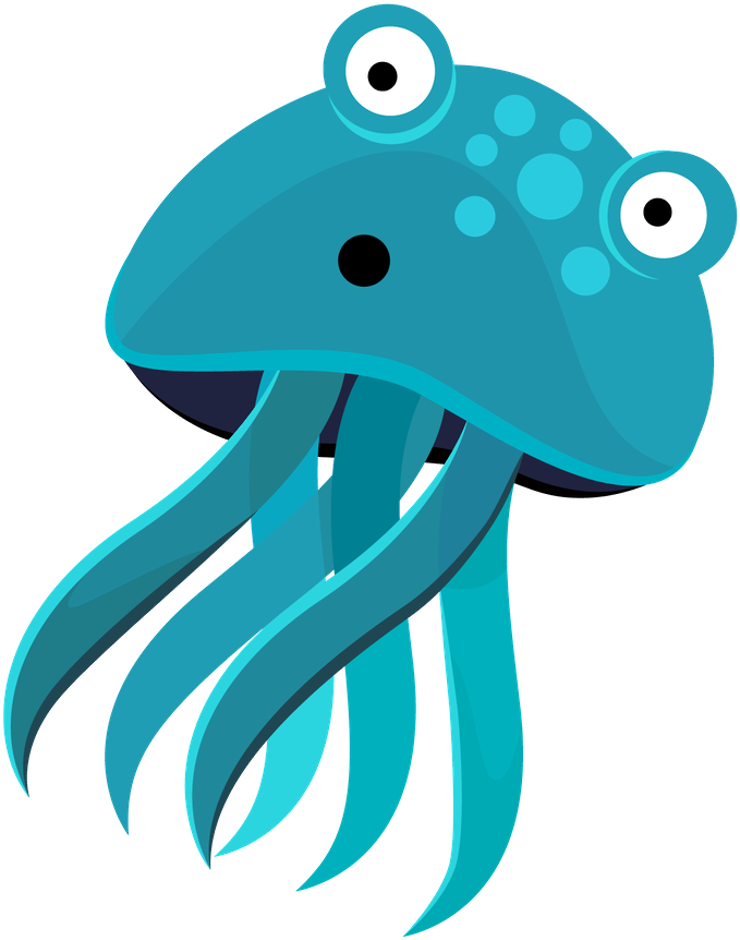 Aquatic Animal Clip Art - Fundo Do Mar Png (900x900)