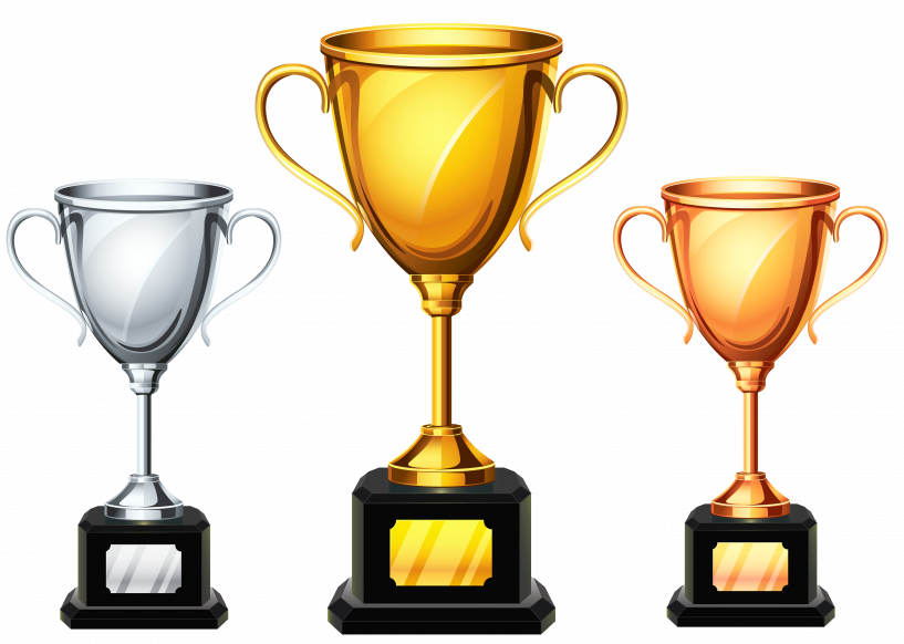 Trophies And Medals Png (817x582)
