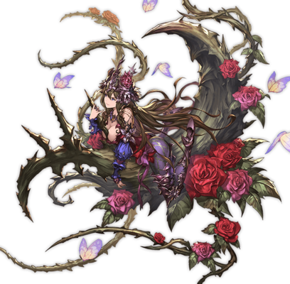 Rose Queen - Granblue Fantasy Rose Queen (408x400)