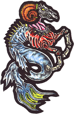 Colored Transparent Cool Tattoo Designs (300x456)