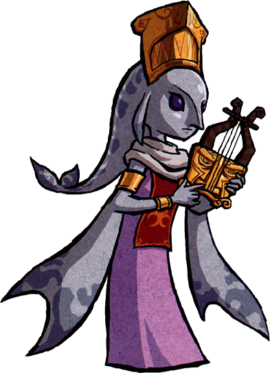 Laruto - Zelda Characters Wind Waker (393x542)