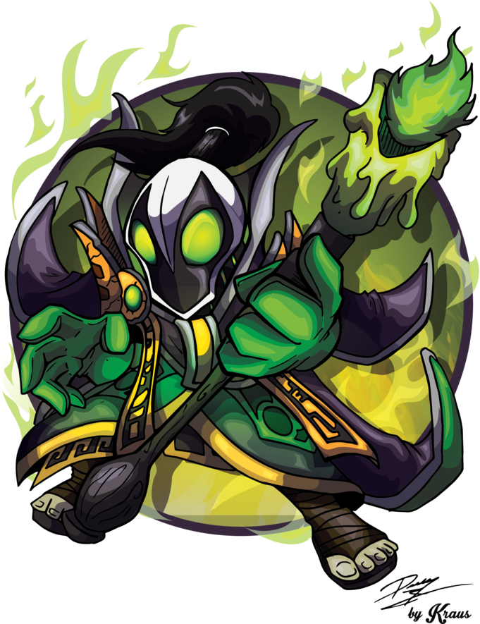 Rubick, The Grand Magus By Kraus-illustration - Grand Magus Rubick (800x884)