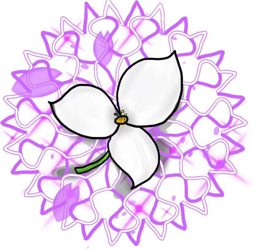 Magic Trillium Flower Of Beem Utau By Veloid - Magic Trillium Flower Of Beem Utau By Veloid (979x816)