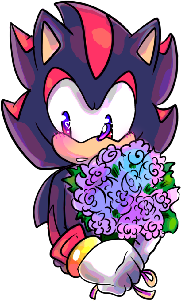 The Ultimate Flowers By Theleonamedgeo - Shadow The Hedgehog Flowers (774x1032)