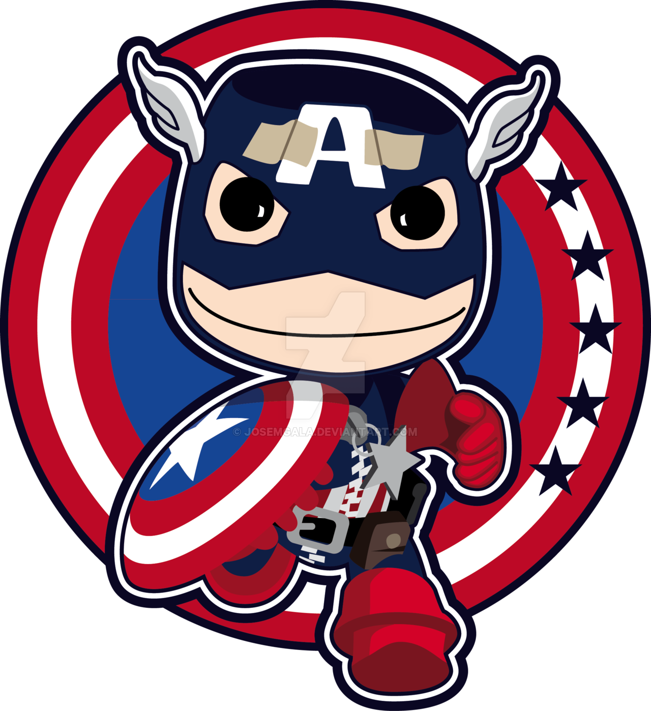 Hd Wallpapers Logo Del America En Vector Desktopgmobilemobileh - Captain America (1280x1398)