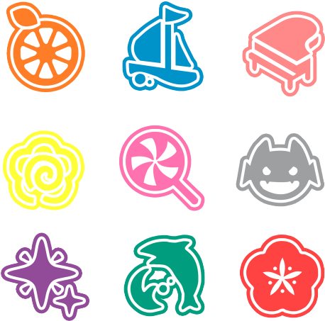 Love Live Love Live Sif Muse Love Live Aqours Icons - Love Live Μ's Symbols (500x490)