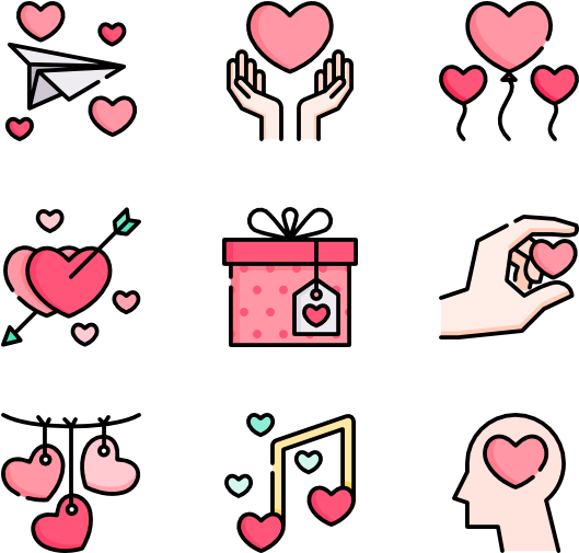 Computer Icons Clip Art - Love Icon Transparent Background (600x564)