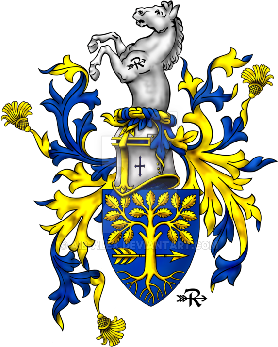 Roth Family Coat Of Arms By Aib-alex - Coat Of Arms (600x764)