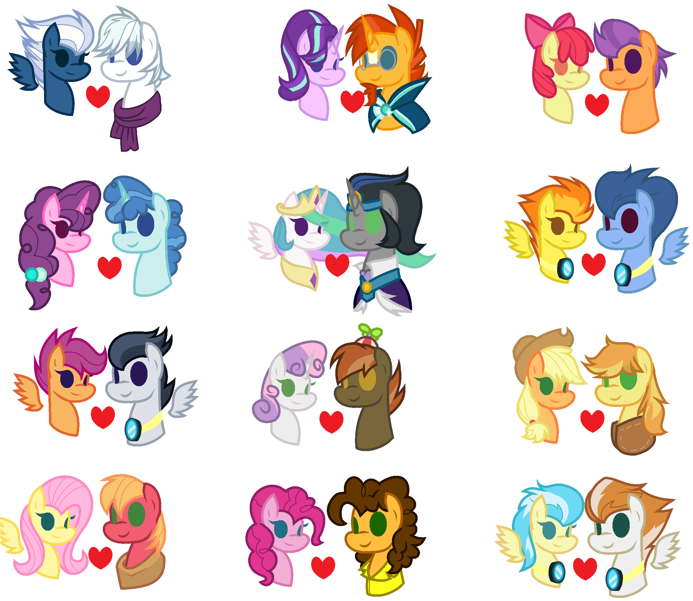 Sapphireartemis Shippings I Love But Haven't Draw Them - Tender Taps X Applebloom (2304x2048)