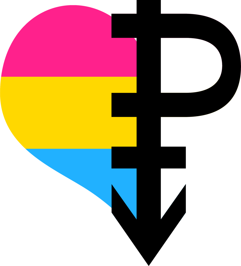 Mythicdragon64 Panromantic P Prideflag Heart By Mythicdragon64 - Design (1024x1129)