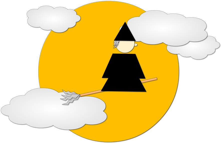Cartoon Witches 26, Buy Clip Art - Witchcraft (960x672)