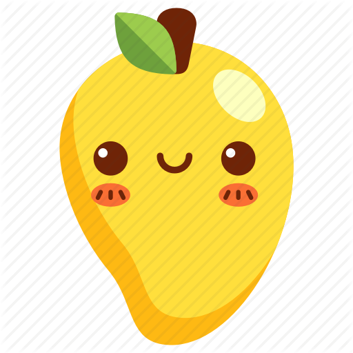 Fruit Cartoon Pictures - Cute Mango Cartoon (512x512)