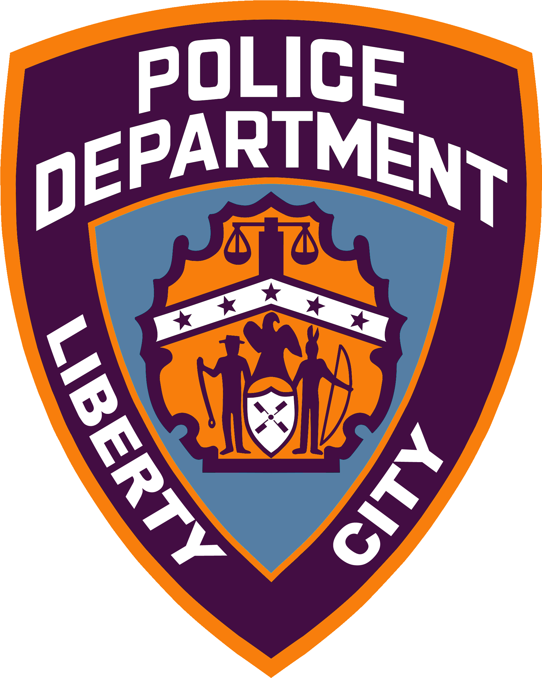 Liberty City Police Department - Nypd New York City Police Department Blue Shot Glass (2000x2444)