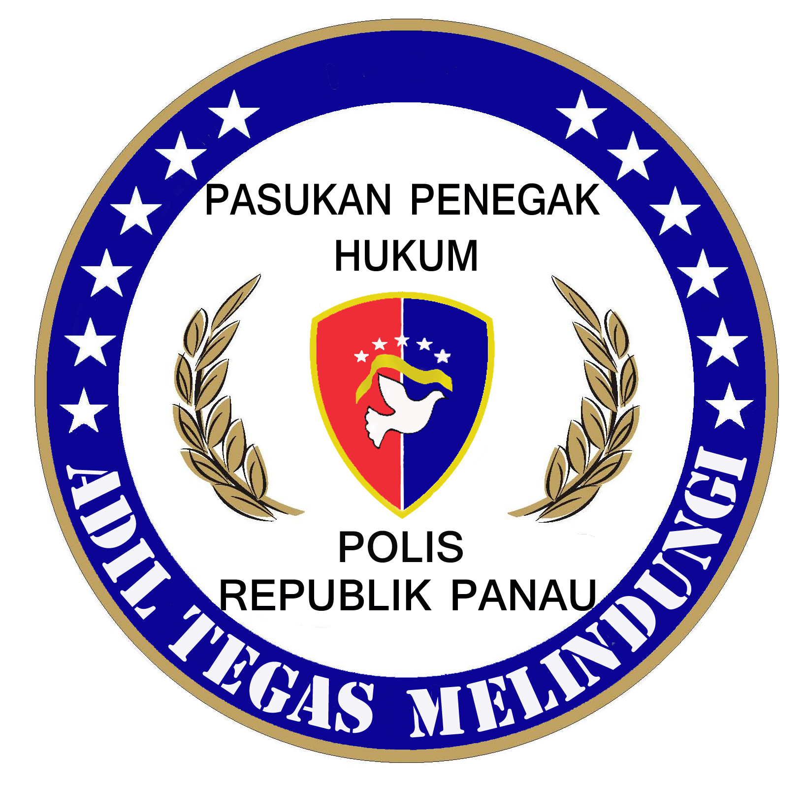 Seal Of Panau Police Force - Seal Of Panau Police Force (1633x1597)