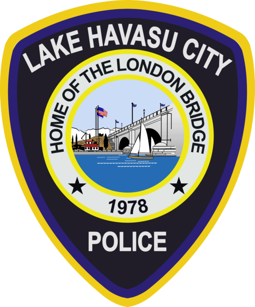 Lake Havasu City Pd - Police Arm Patch Vector (500x601)