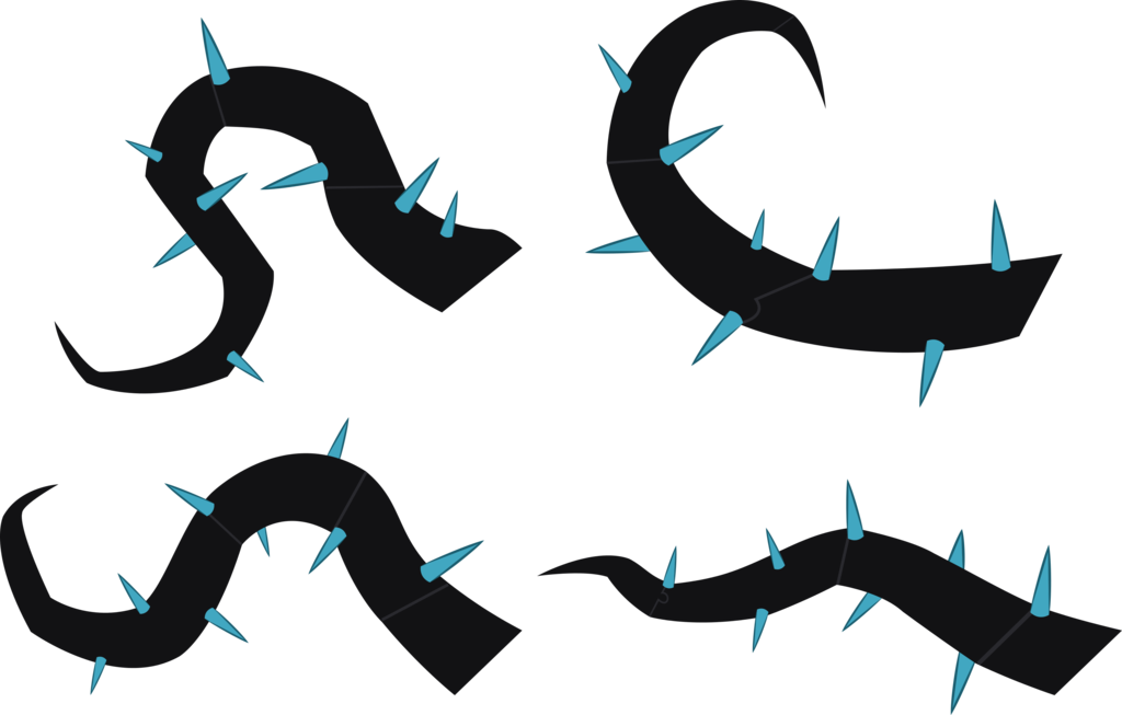 Mlp Fim Everfree Forest Tree Vines Vectors By J0kuc - Mlp Base Everfree Forest (1024x653)