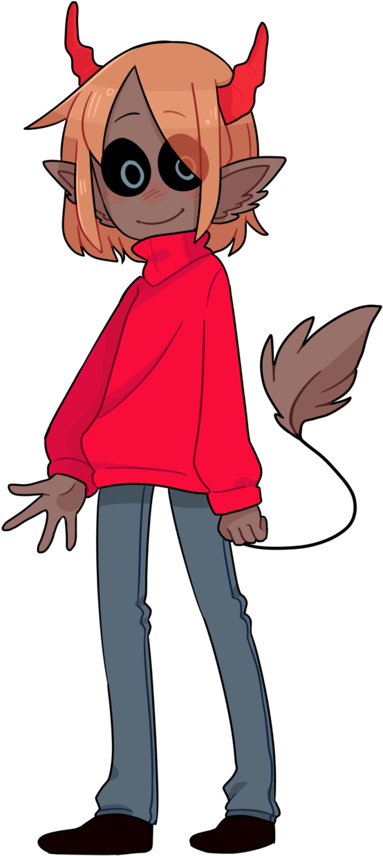 Scary Clipart I Am - Cartoon (608x1312)