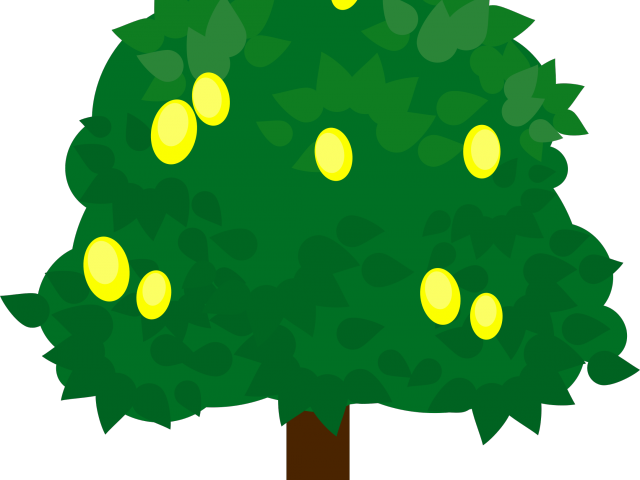 Lemon Tree Clipart - Vector Graphics (640x480)
