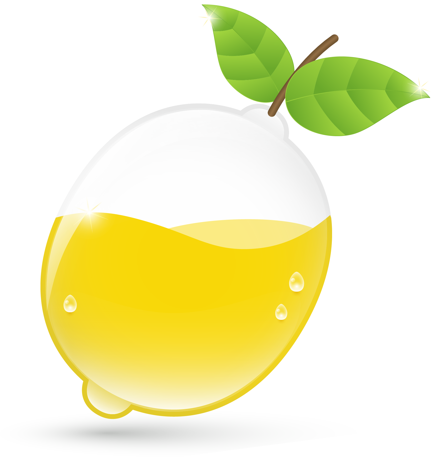 Juice Fruit Lemon Photography Clip Art - Lemon (1840x1920)