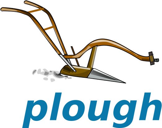 File - Wikivoc-plough - Svg - Local Technology Used In Nepal (600x600)