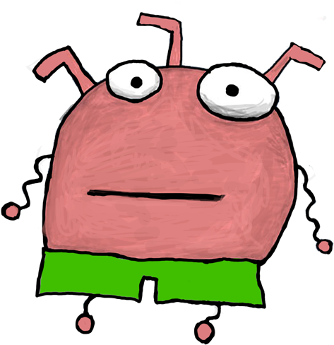 Clipart Info - Pink Monster (500x500)