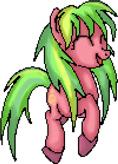 Mlp By Creepygamertip - Pixel Art Mlp (437x580)