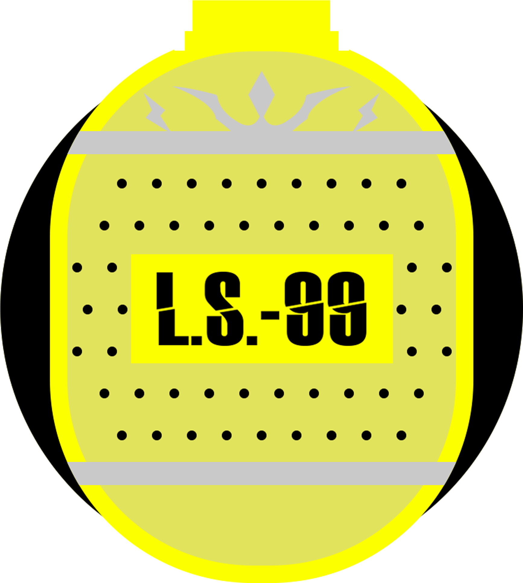 Kamen Rider Duke Lemon Lockseed By Raidenzein - Kamen Rider Gaim Banana Lockseed (2124x1933)