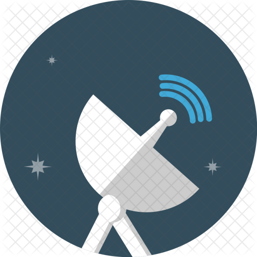 Radar, Satellite, Electric, Wave, Communication, Spaceship, - Radar (512x512)