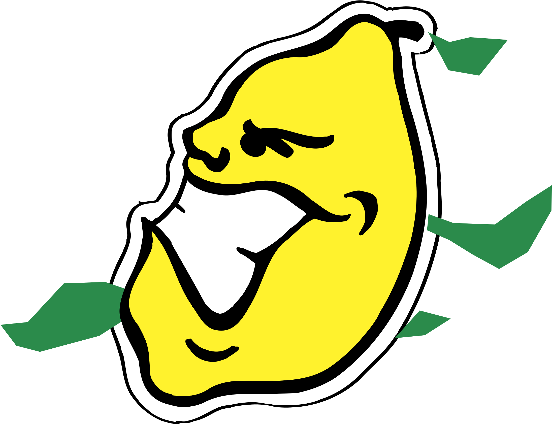 Hooch Lemon Logo Png Transparent - Logos With A Lemon (2400x2400)