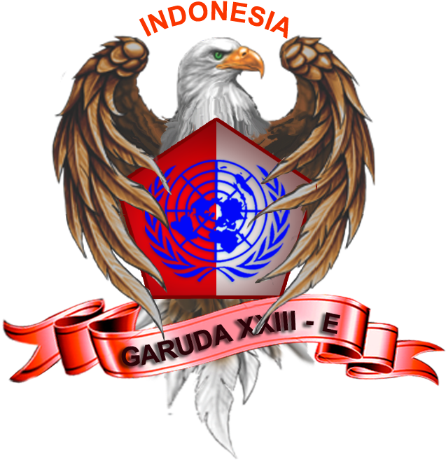 Ini Aku Buktikan Saat Membuat Logo Satgas Garuda Xxiii-e, - True American Eagle Square Sticker 3" X 3" (700x700)