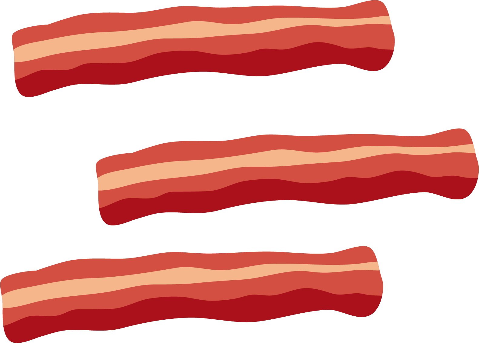 Bacon Tocino Meat Clip Art - Bacon Clipart (1582x1132)