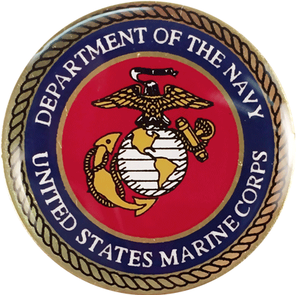 Marine Corps Seal Lapel Pin - Embassy Of Thailand Logo (520x416)