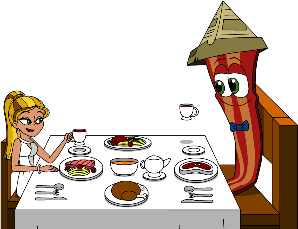 Bacon Bill And Angelisa Are Dating By Magic Kristina - Bacon (1016x786)