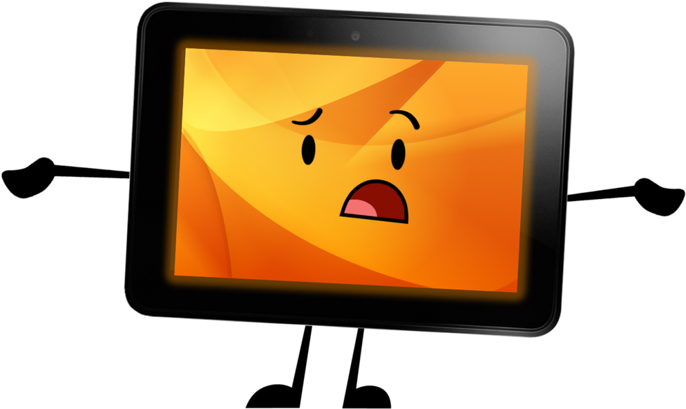 Bfdi/ii Oc, Kindle Fire Hd 7 By Piggy Ham Bacon - Bfdi Fire (1024x608)