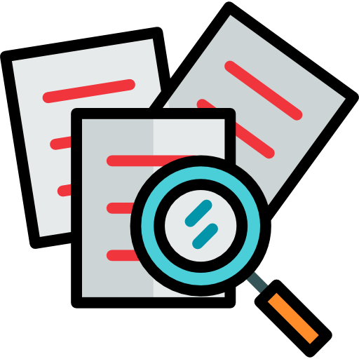 For - Document Search Icon (512x512)