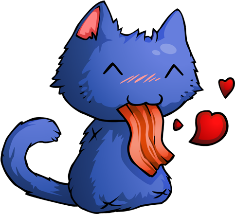 Cat Bacon By Kupogames - Epic Battle Fantasy No Legs (500x452)