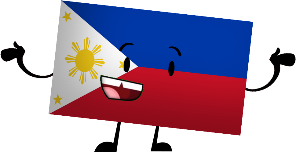 Bfdi/ii Oc, Fillipino Flag By Piggy Ham Bacon - Comics (1007x502)