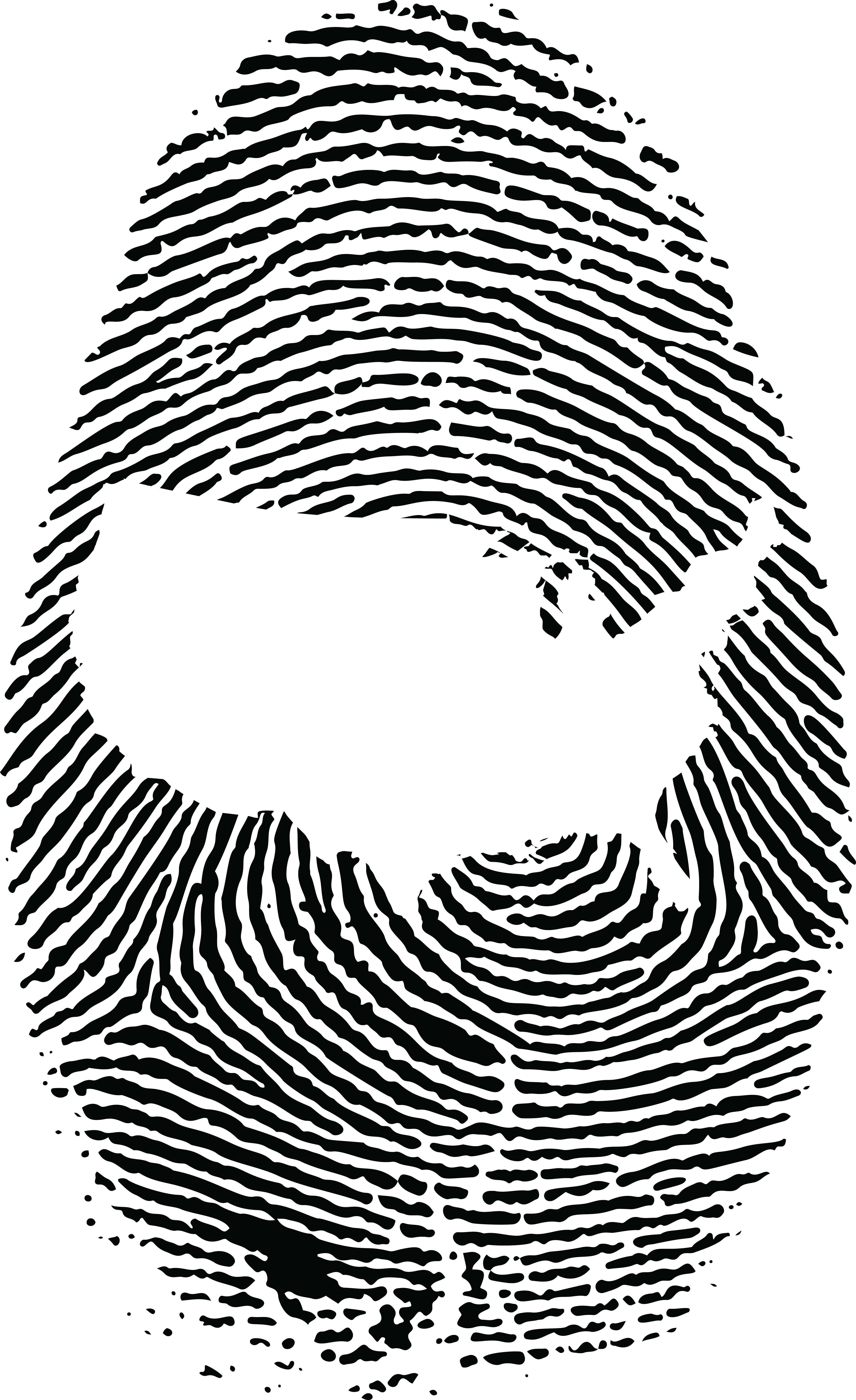 Free Clipart Of A Thumb Print With The United States - Free Clipart Of A Thumb Print With The United States (4000x6548)